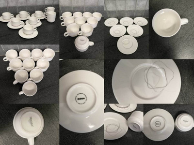 Villeroy&Boch kupit+Arabia Aika Graphic aluslautaset