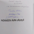Menneen ajan jäljillä (signeerattu, tekijän omiste) - pikkukuva 3
