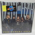 DEATH OR FEAR - PUNISHMENT AREA EX+/EX- UK 1989 LP - pikkukuva 1