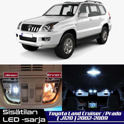 Toyota Land Cruiser / Prado (J120) Sisätilan LED