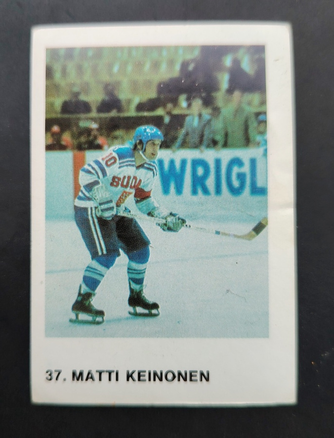 1973-74 Williams Hockey #37 Matti Keinonen
