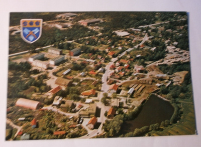 Lappi Tl, keskustaa & vaakuna, väri-ilmakuva (Siivonen) 1981