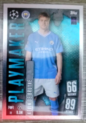 De Bruyne playmaker