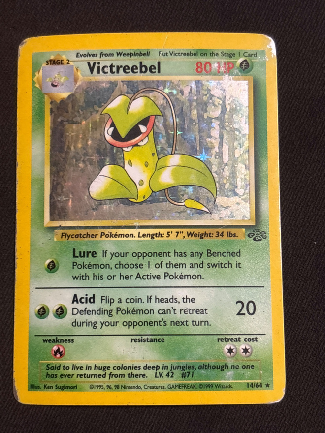 Victreebel 14/64 Jungle holo