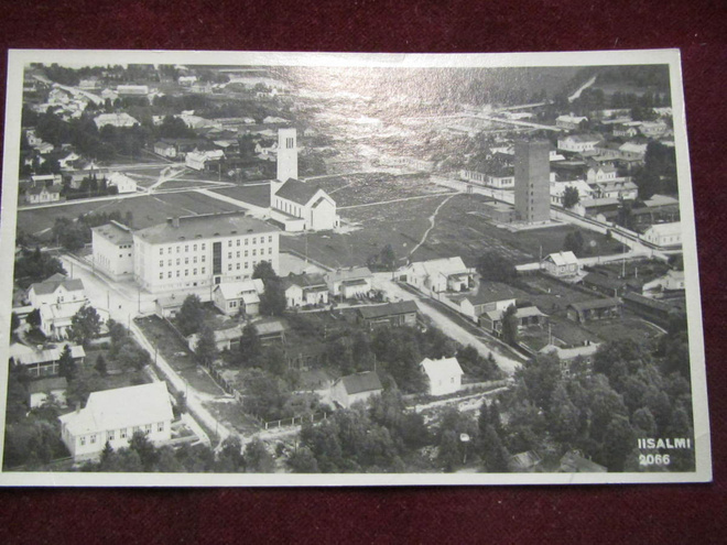 Iisalmi . Ilmakuva 2066.