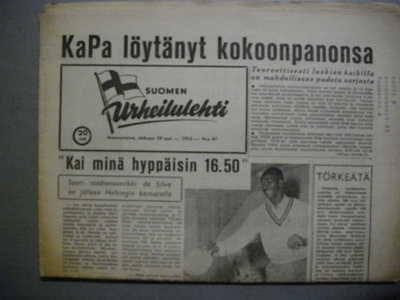 Suomen Urheilulehti Nro 67/1953 (11.3)