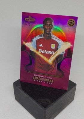 Amadou Onana, Aston Villa - Numeroitu kortti! 31/75