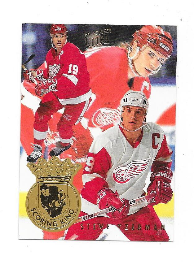1994-95 Ultra Scoring King #7of7 Steve Yzerman Detroit