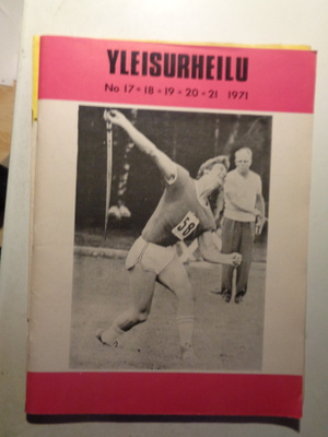 Yleisurheilu lehti Nro 17-21/1971 (27.11)