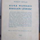 Margot Neville: Kuka murhasi rikkaan lesken. 165 s. - pikkukuva 3