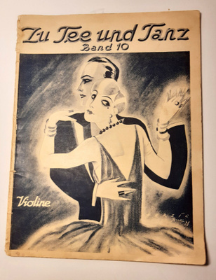 Zu Tee und Tanz band 10 nuottivihko 1927