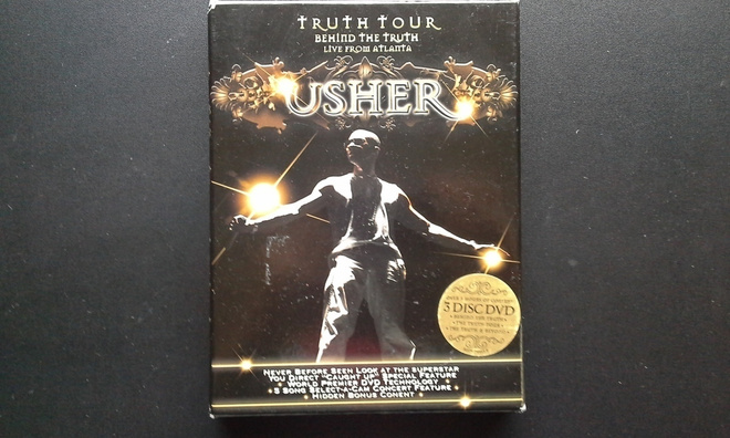 DVD: USHER  - Truth Tour.  3x DVD boksi (2005)