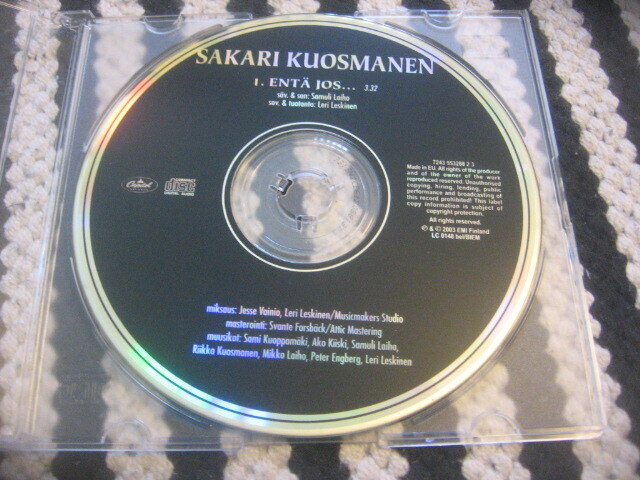 Sakari Kuosmanen - Entä jos... (cds)