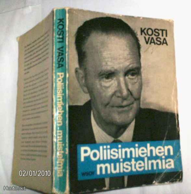 Kosti Vasa: Poliisimiehen muistelmia (Sis.postikulut)