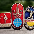 CCCR Olympiamerkit - 3kpl. Ehjät lukitukset. Halkaisija - 31 - pikkukuva 2
