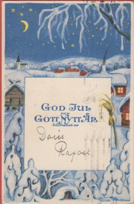Stina Broomé Talvinen kylä