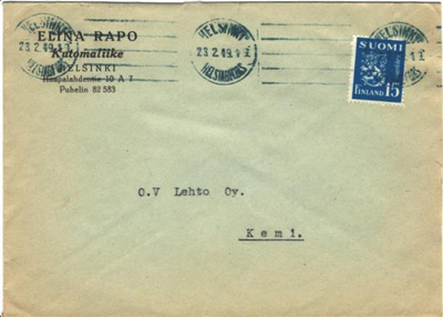 FIRMAKUORI ELINA RAPO HELSINKI
