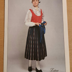 kansallispuku Lapua, iso taitekortti, kulkenut 1995 - pikkukuva 1