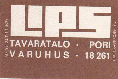 Pori, Tavaratalo Lips .            s43