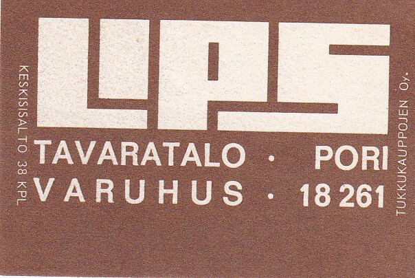 Pori, Tavaratalo Lips .            s43