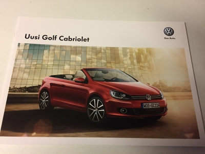 Myyntiesite - Volkswagen Golf Cabriolet 5/2011