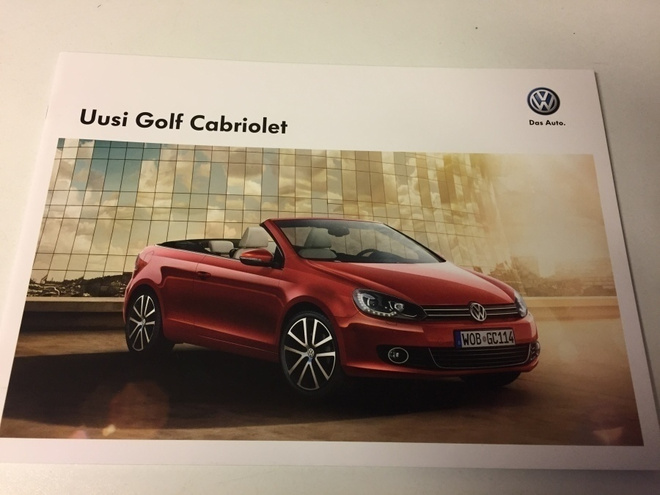 Myyntiesite - Volkswagen Golf Cabriolet 5/2011
