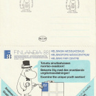 1988 1.80mk MUUMI-FINLANDIA88-kaksoiskortti FDC - pikkukuva 1