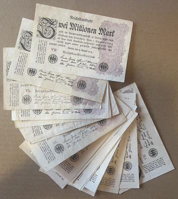 Germany 2.000.000 Mark 9.8.1923 P104