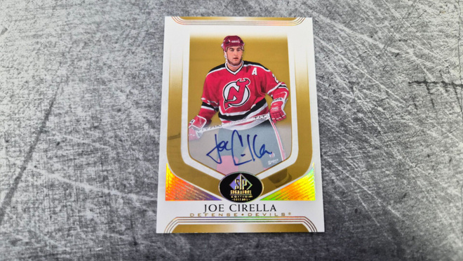 Joe Cirella 2020-21 SP Legends Auto