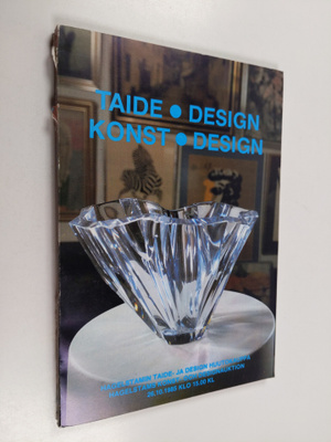Hagelstamin taide- ja design huutokauppa 26.10.1985 = Hag...