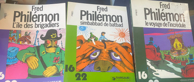 Fred: Philemon - 3 albumia (ranska)