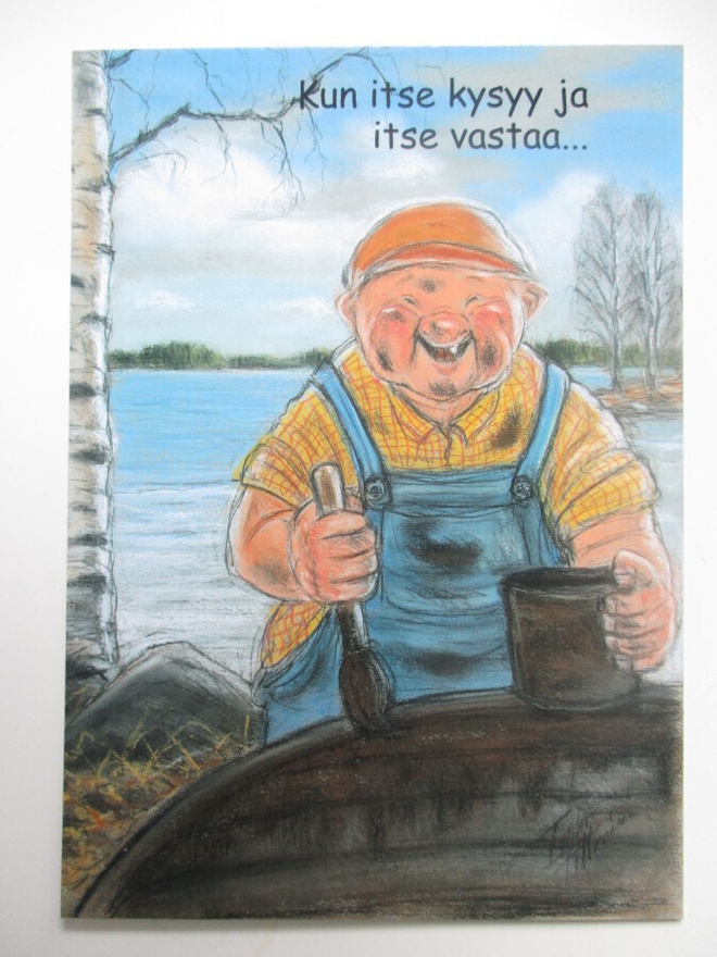 HÖRÖLÄ - Kun itse kysyy ja itse vastaa..... T-0011