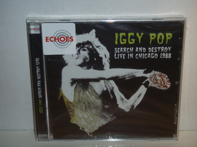 Iggy Pop CD Search And Destroy Live In Chicago 1988