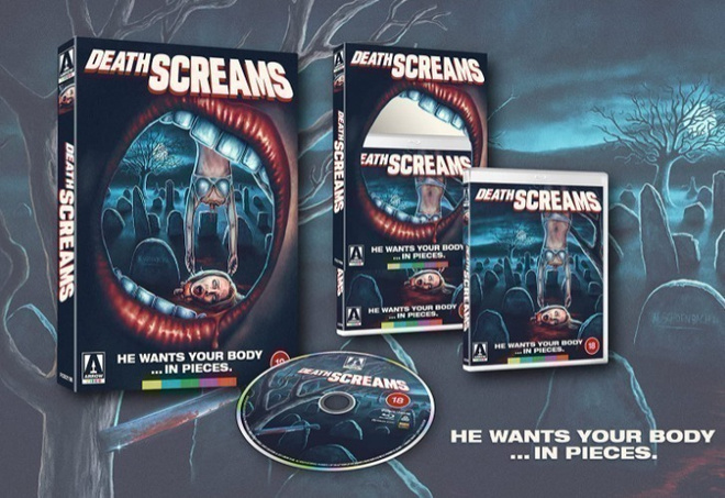 Death Screams Limited Edition (With Booklet) Blu-Ray (UUSI)