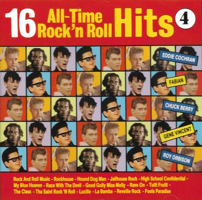 16 All-Time Rock 'n Roll Hits 4 (CD) NEAR MINT!! Chuck Berry