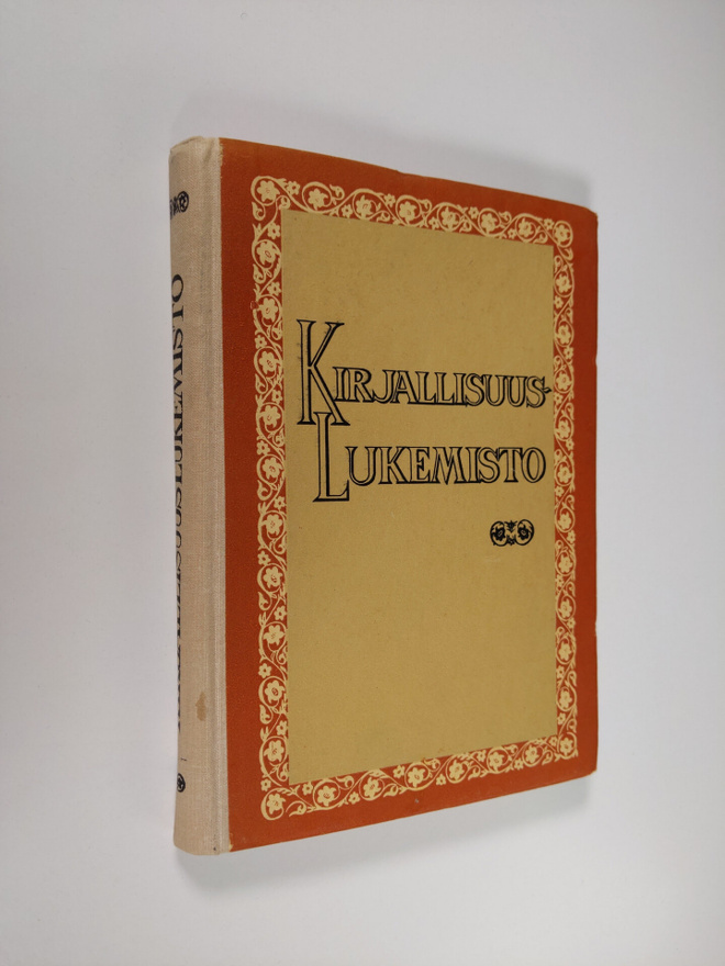 Kirjallisuuslukemisto : kansanrunoutta, Suomen kirjallisu...