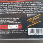 VHS: Project A - Lohikäärmet Merellä (Jackie Chan 1983/1996) - pikkukuva 3