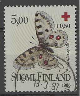 1986 PR 5mk Pori -87 lähes loisto