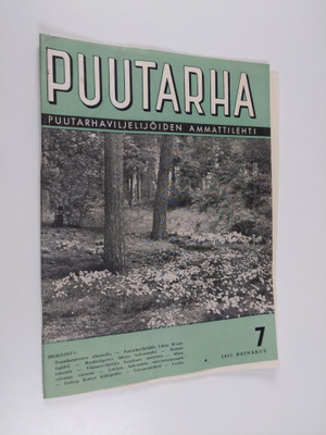 Puutarha  7/1955