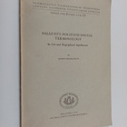 Unto Paananen : Sallust's politico-social terminology : i... - pikkukuva 1