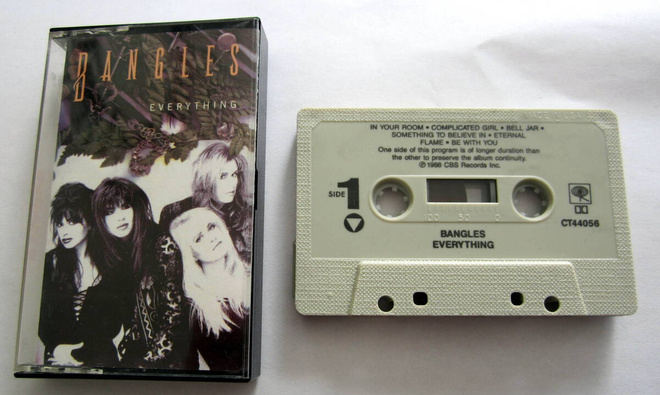 BANGLES Everything C-KASETTI 1988 Susanna Hoffs
