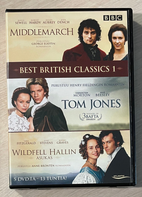 Middlemarch / Windfell Hallin asukas / Tom Jones (5DVD)