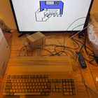 Toimiva Amiga 500 + tarvikkeet, levykeasema viallinen? - pikkukuva 1