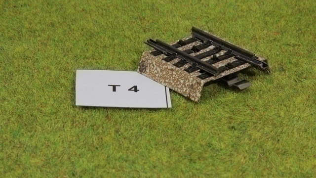 #T4 Märklin rata 5109, 33,5mm