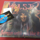 W.A.S.P. - SCREAM UNTIL YOU LIKE IT M-/EX+ 7'' SINGLE - pikkukuva 1