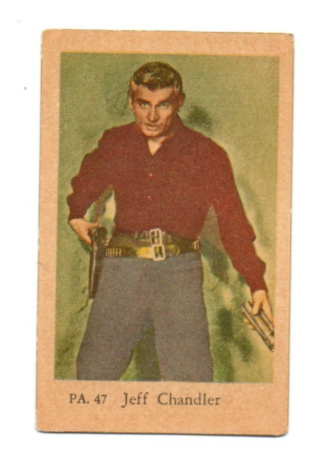Purkkakuva PA. n:o 47 Jeff Chandler
