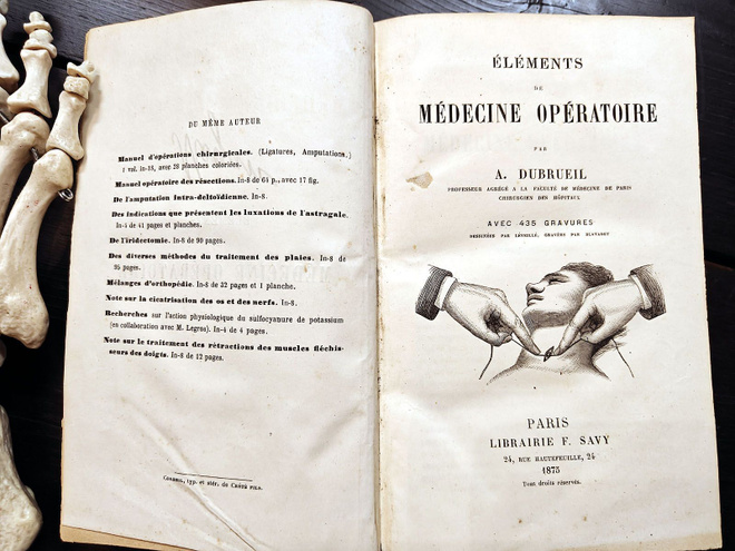 Kirurgian käsikirja – Éléments de médecine opératoire, A. Du