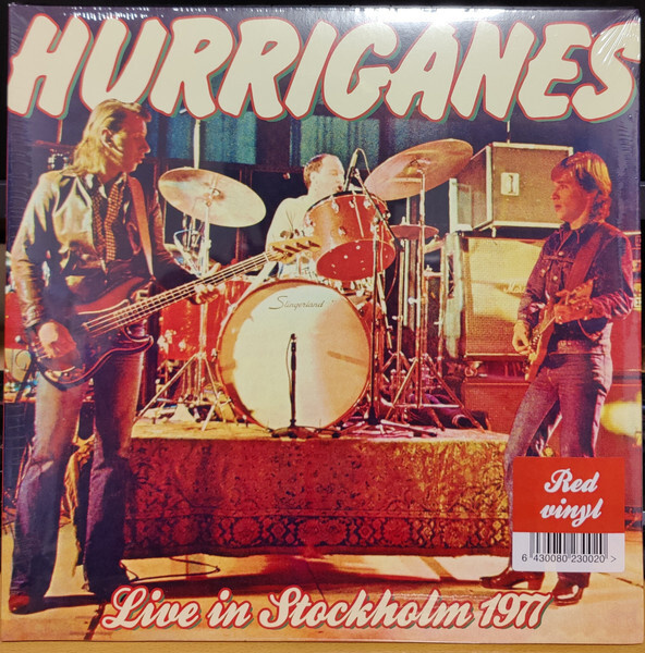 Hurriganes – Live In Stockholm 1977 LP SEALED Red