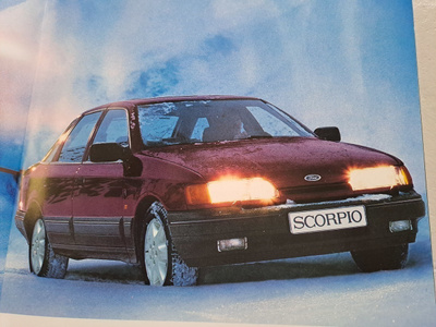 Ford Scorpio -esite, 1987