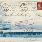 1940 Talvisodan kirjepostia Olympia-aiheisella kirjeellä - pikkukuva 1